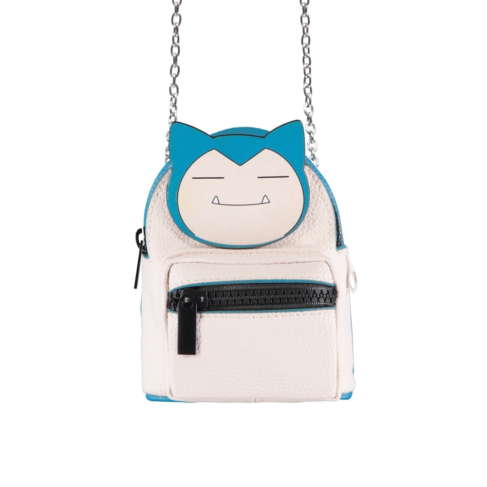 Pokémon - Snorlax Micro Sac d'épaule - Blanc/Bleu